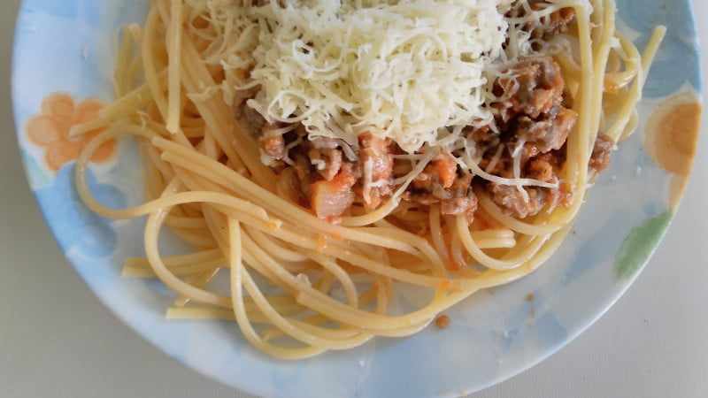 Спагети със сос Болонезе